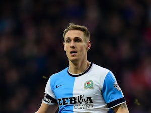 Blackburn captain Matt Kilgallon in action during the FA Cup Fifth round match between Blackburn Rovers and Stoke City at Ewood park on February 14, 2015