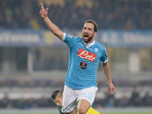 Team News: Gonzalo Higuain rested by Napoli