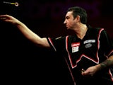 Richie Burnett of Wales in action during his second round match on day eight of the 2013 Ladbrokes.com World Darts Championship at the Alexandra Palace on December 21, 2012 in London, England. 