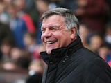 Sam Allardyce, manager of Sunderland looks on prior to the Barclays Premier League match between Sunderland and Newcastle United at Stadium of Light on October 25, 2015 in Sunderland, England.
