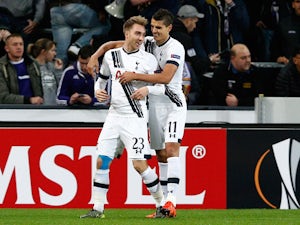 Spurs pegged back by Anderlecht