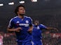 Chelsea's French striker Loic Remy celebrates scoring his team's first goal during the English League Cup fourth round football match between Stoke City and Chelsea at the Britannia Stadium in Stoke-on-Trent, central England on October 27, 2015. 