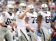 Half-Time Report: Oakland Raiders lead Tennessee Titans by four points at Nissan Stadium