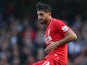 Emre Can of Liverpool in action during the Barclays Premier League match between Chelsea and Liverpool at Stamford Bridge on October 31, 2015 in London, England.