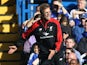 Liverpool's German manager Jurgen Klopp gestures during the English Premier League football match between Chelsea and Liverpool at Stamford Bridge in London on October 31, 2015