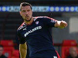 Richard Wood of Rotherham in action during a pre season friendly match between Partick Thistle FC and Rotherham United at Firhill Stadium on July 25, 2015 in Glasgow, Scotland.