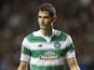 Nir Bitton of Celtic in action during the UEFA Champions League Qualifying play off first leg match, between Celtic FC and Malmo FF at Celtic Park on August 19, 2015