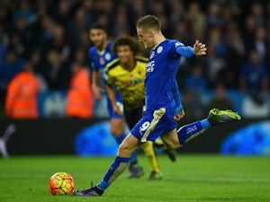 Vardy strikes again in Leicester victory