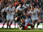 Opeti Fonua of Leicester Tigers in action during the Aviva Premiership match between Leicester Tigers and Wasps at Welford Road on November 1, 2015