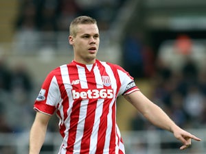 Ryan Shawcross of Stoke City during the Barclays Premier League match between Newcastle United and Stoke City at St James' Park on October 31, 2015 in Newcastle upon Tyne, England. 