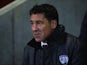 Dean Saunders manager of Chesterfield looks on prior to the Emirates FA Cup first round match between FC United of Manchester and Chesterfield at Broadhurst Park on November 9, 2015