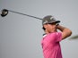 Kristoffer Broberg of Sweden on the par five 15th tee during the final round of the BMW Masters at Lake Malaren Golf Club on November 15, 2015 in Shanghai, China.