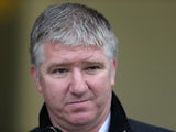 Torquay United manager Martin Ling looks on prior to the npower League Two match between Torquay United and Northampton Town at Plainmoor on December 15, 2012