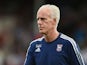 Manager of Ipswich Town Mick McCarthy looks on during the Sky Bet Championship match between Brentford and Ipswich Town at Griffin Park on August 8, 2015