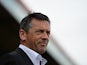 Phil Brown of Southend United looks on during the Sky Bet League 2 Playoff Semi-Final between Stevenage and Southend United at The Lamex Stadium on May 10, 2015