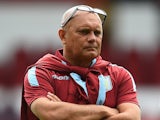 Ray Wilkins Assistant manager of Aston Villa during the Pre Season Friendly match between Nottingham Forest and Aston Villa at City Ground on August 1, 2015