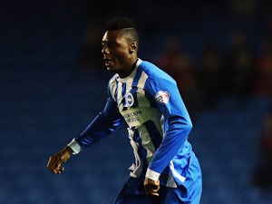 Rohan Ince of Brighton & Hove Albion looks in action during the Sky Bet Championship match between Brighton & Hove Albion and Rotherham United at Amex Stadium on September 15, 2015