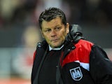Bristol City Manager Steve Cotterill during the Sky Bet Championship match between Bristol City and Wolverhampton Wanderers at Ashton Gate on November 3, 2015