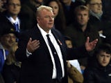 Steve Evans manager of Leeds United reacts during the Sky Bet Championship match between Leeds United and Blackburn Rovers on October 29, 2015