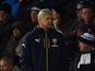 Arsene Wenger Manager of Arsenal looks on during the Barclays Premier League match between West Bromwich Albion and Arsenal at The Hawthorns on November 21, 2015