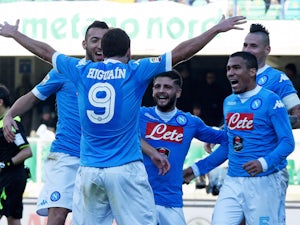 Napoli top after Hellas Verona victory