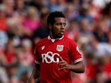 Korey Smith of Bristol City during the Sky Bet Championship match between Bristol City and Burnley at Ashton Gate on August 29, 2015