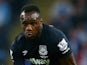 Michail Antonio of West Ham United and Bacary Sagna of Manchester City compete for the ball during the Barclays Premier League match between Manchester City and West Ham United at Etihad Stadium on September 19, 2015