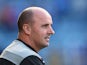 Portsmouth manager Paul Cook during the Capital One Cup First Round match between Portsmouth v Derby County at Fratton Park on August 12, 2015