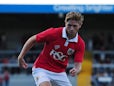 Scott Wagstaff of Bristol City in action during the Pre-Season Friendly match between Weston-super-Mare AFC and Bristol City at Woodspring Stadium on July 9, 2014