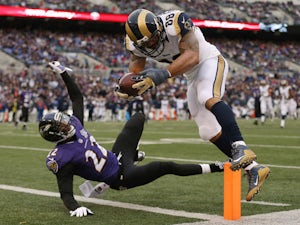 Ravens recover to beat Rams