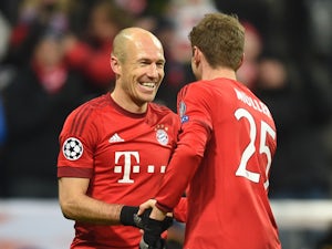 Team News: Ribery, Robben on bench for Bayern