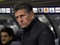 Nice's French head coach Claude Puel during the French L1 football match Toulouse vs Nice on November 28, 2015