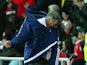 Sam Allardyce, manager of Sunderland celebrates his team's second goal during the Barclays Premier League match between Sunderland and Stoke City at Stadium of Light on November 28, 2015