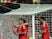 Benfica's Brazilian forward Jonas (L) celebrates with teammates after scoring the opening goal during the Portuguese league football match SL Benfica vs Ass Academica de Coimbra at the Luz stadium in Lisbon on December 4, 2015