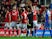 Nathan Baker of Bristol City (2nd L) is sent off during the Sky Bet Championship match between Bristol City and Blackburn Rovers at Ashton Gate on December 5, 2015