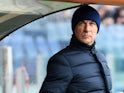 Head coach Davide Ballardinio of Palermo looks on during the Serie A match between SS Lazio and US Citta di Palermo at Stadio Olimpico on November 22, 2015