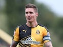 Barry Corr of Cambridge United in action during the Sky Bet League Two match between Cambridge United and Northampton Town at Abbey Stadium on October 17, 2015