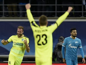 Live Commentary: Gent 2-1 Zenit - as it happened