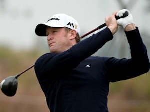 Jamie Donaldson sharing second place in the Andalucia Masters