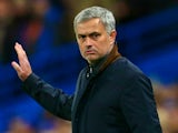 Jose Mourinho, Manager of Chelsea makes a point during the UEFA Champions League Group G match between Chelsea FC and FC Porto at Stamford Bridge on December 9, 2015 in London, United Kingdom. 