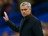 Jose Mourinho, Manager of Chelsea makes a point during the UEFA Champions League Group G match between Chelsea FC and FC Porto at Stamford Bridge on December 9, 2015 in London, United Kingdom. 