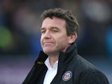 Mike Ford, the Bath director of rugby looks on during the Aviva Premiership match between Bath and Northampton Saints at the Recreation Ground on December 5, 2015