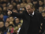 Newcastle United's English head coach Steve McClaren gestures from the touchline during the English Premier League football match between Tottenham Hotspur and Newcastle United at White Hart Lane in north London on December 13, 2015