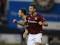 Marc Richards of Northampton Town celebrates after scoring his sides third goal during the Sky Bet League Two match between Luton Town and Northampton Town at Kenilworth Road on December 12, 2015