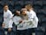 Joe Garner of Preston North End celebrates with team mates after scoring from the penalty spot during the Sky Bet Championship match between Preston North End and Reading at Deepdale on December 12, 2015