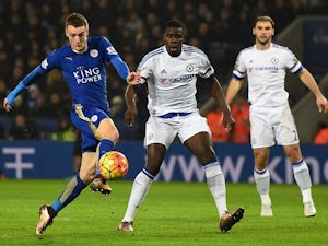Half-Time Report: Vardy puts Leicester ahead against Chelsea
