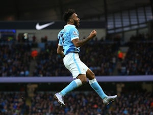 Pep Guardiola "happy" with Sterling form