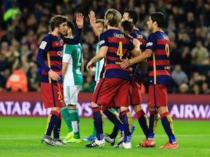 Half-Time Report: Barca in control against Betis