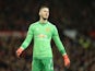 David de Gea in action during the game between Manchester United and Chelsea on December 28, 2015