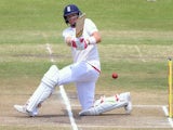 Joe Root in action on day four of the first Test between South Africa and England on December 29, 2015